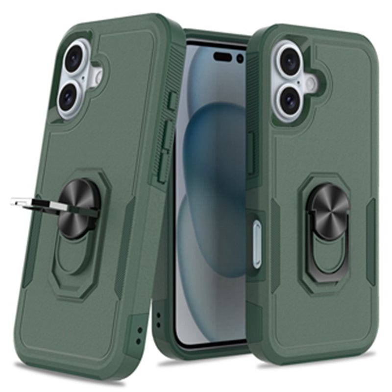 Coque robuste avec anneau pour iPhone 16 Plus Coque robuste avec anneau pour iPhone 16 Plus